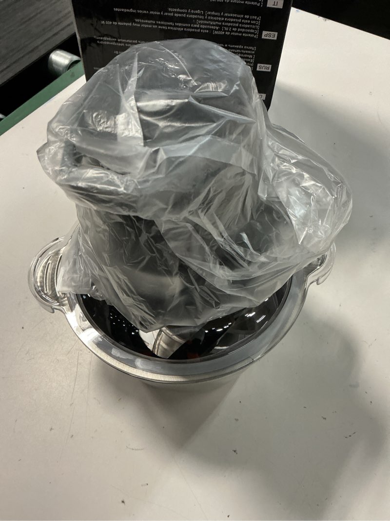 Condition photo showing Good Condition for deisngb meat grinder electric food chopper, 2 speeds 8 cup food processor new, sausage maker,stainless steel