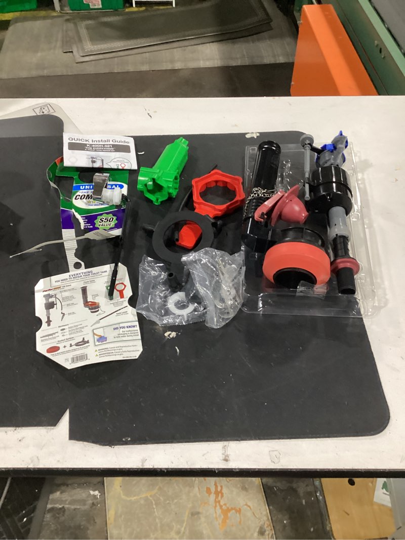 Condition photo showing Good Condition for fluidmaster performax the everything toilet repair kit multicolored plastic for universal