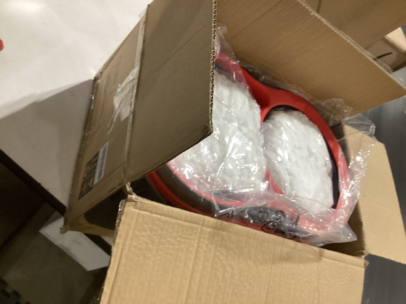 Condition photo showing New/Like New for 360° Spin Mop and Bucket Set Cleaning System,Mop and Bucket with Wringer Set for Home,Wet Dust Mop for Floor Cleaning with 4 Mop Heads