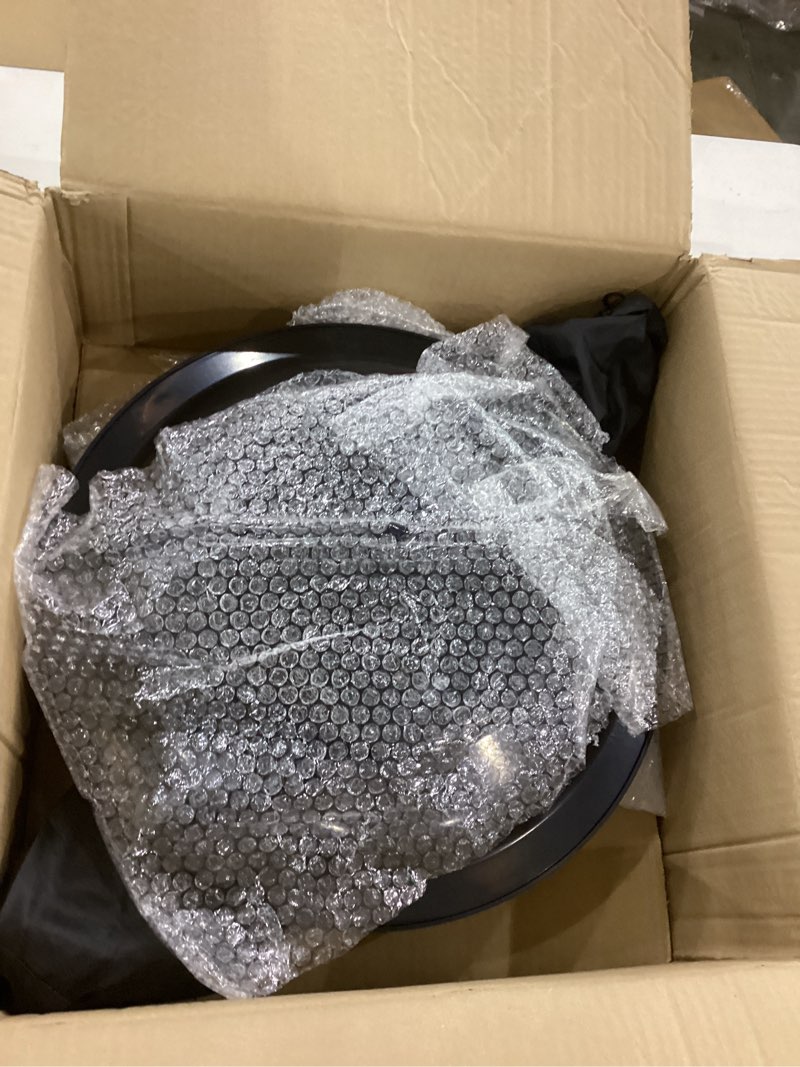 Condition photo showing New/Like New for Roulette Wheel Game Set Include 16'' Black Roulette Wheel 35" x 16" Rubber Tabletop Layout Mat, 100 Chips Dealer Button Win Marker Casino Game Sets Gift Ideas(Black)