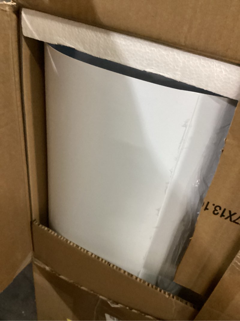 Condition photo showing Good Condition for Putros Cylinder Pedestal Stands 3Pcs White Round Cylinder Pedestal Display Plinth Pillars for Wedding Party Decor 35.4''(L),29.5''(M),23.6''(S)