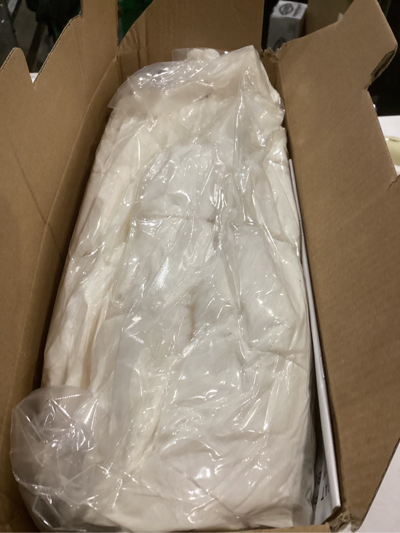 Condition photo showing Good Condition for Heated Throw Blanket, Faux Fur Cozy Heating Blanket with Overheat Protection, 1/2/4/6/8 Hours Auto-Off 10 Heat Level, Machine Washable (50x60 Inches, Cream White) Cream White 50''*60''
