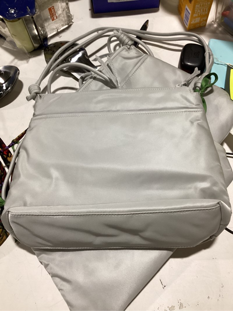 Condition photo showing Good Condition for vera bradley original hipster purse oyster mushroom