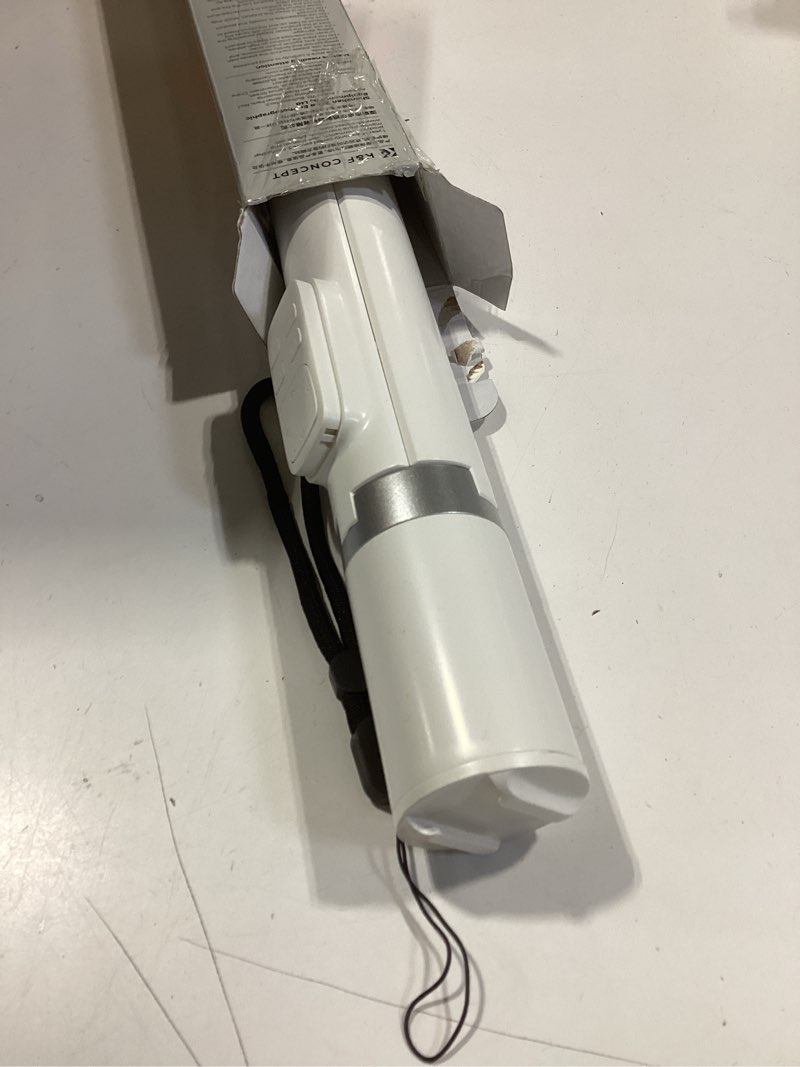 Condition photo showing Good Condition for k&f concept selfie stick, auto open & close phone tripod stand, 360° rotatable selfie stick with 9 button bluetooth remote, extendable automatic tripod for cell phone(white) white smooth