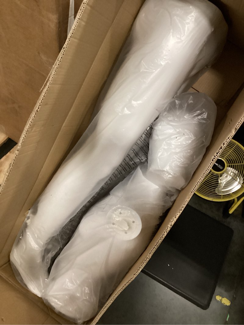Condition photo showing New/Like New for serenelife 74" male mannequin full body dress form with detachable head, hands and legs, adjustable stand, 360 degree rotating head, tool free assembly for clothing display, retail and studio standard men