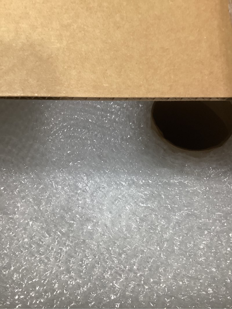 Condition photo showing Good Condition for amazon basics bubble wrap for moving, packing, shipping and storage, perforated protective cushioning for fragile items, 12-inch x 175-ft long roll, small 3/16", clear