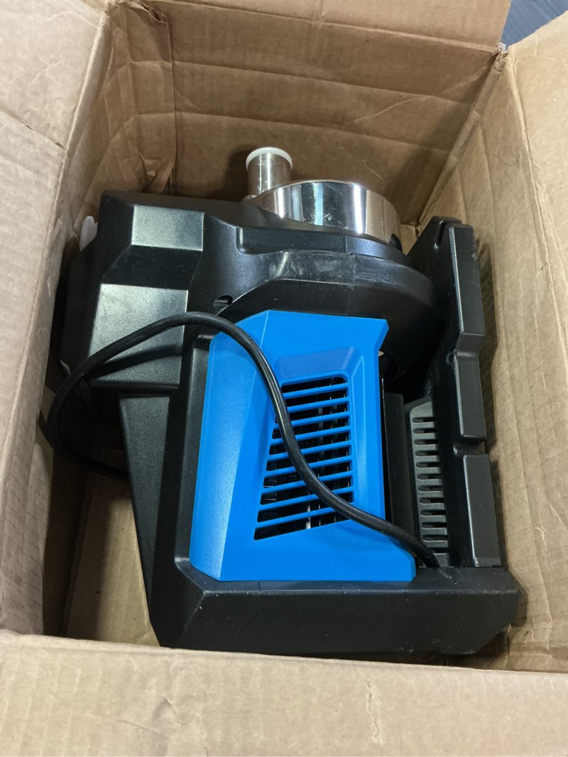 Condition photo showing As Is for 1hp 80psi whole house variable speed automatic water pressure booster pump,integrated self-priming,low noise,variable speed constant pressure smart pump for home house villa apartmen