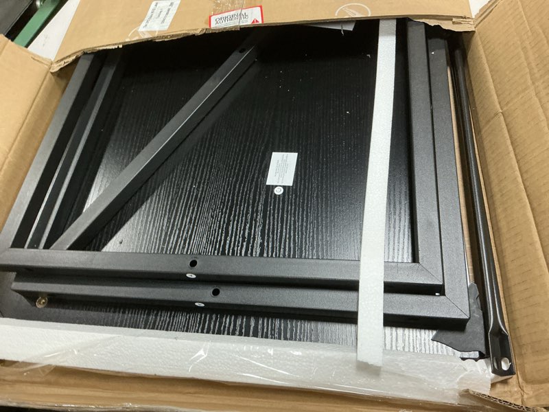 Condition photo showing Good Condition for DUMOS 32 Inch Office Small Computer Desk Modern Simple Style Writing Study Work Table for Home Bedroom - Wood Black