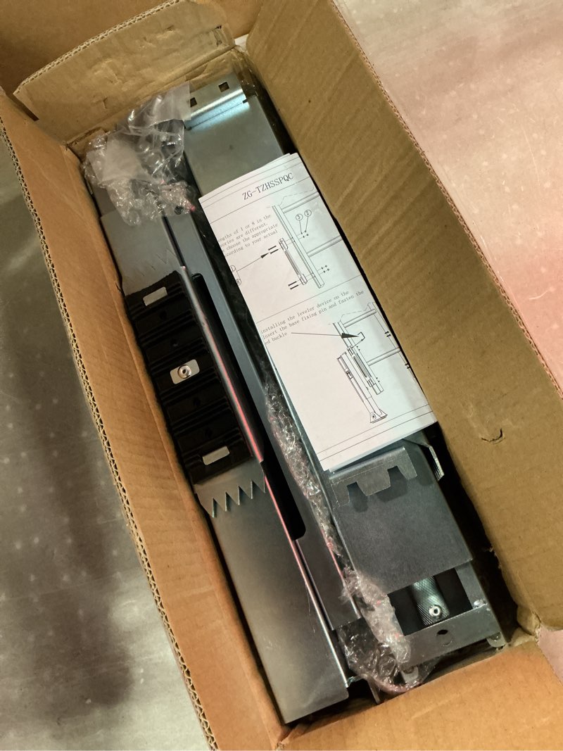 Condition photo showing New/Like New for ladder leveler pair for extension ladder, adjustable extension ladder leg ground leveler, with anti-slip pattern steel pole,ladder levelers for extension ladders pqc