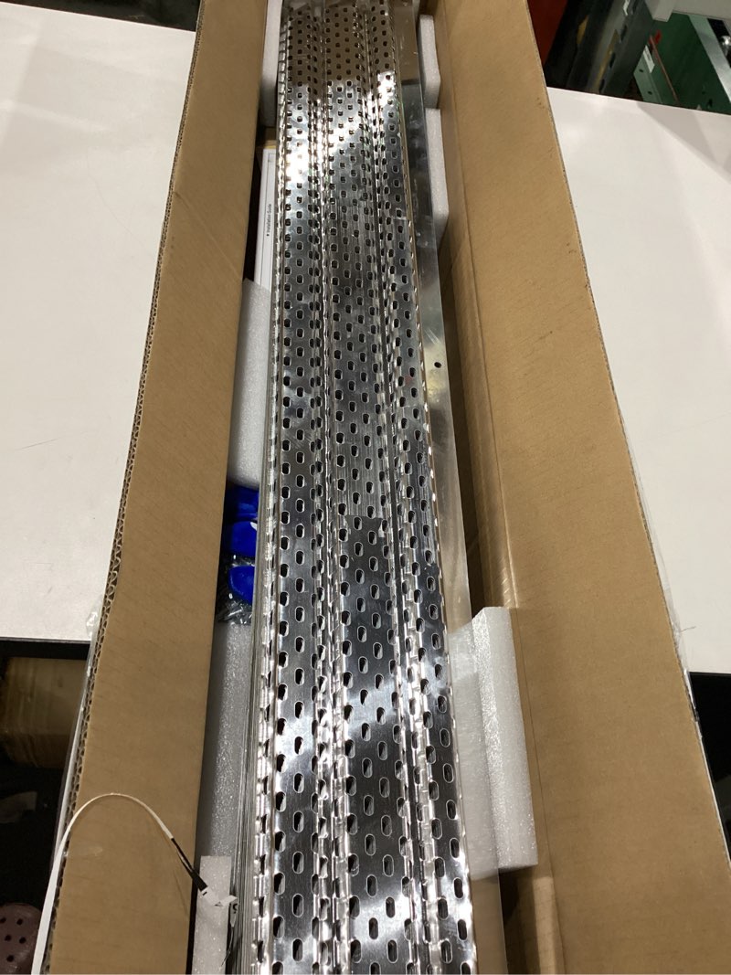 gutter guard 5inch - leaf guards for gutters, aluminum gutter leaf guard with drill bit & screws, 10