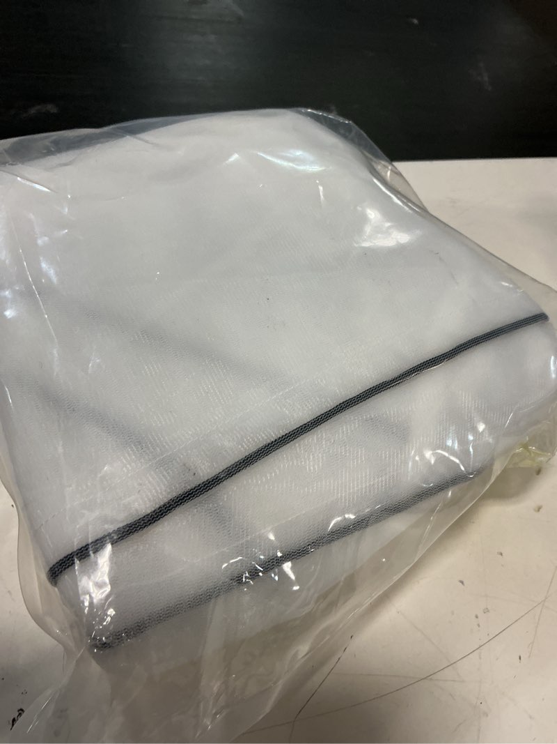 Condition photo showing Good Condition for 2 pack garden netting for raised beds, 6x3 ft raised bed plant covers for garden protection, fine mesh bird netting pest barrier screen with drawstring for protecting vegetables fruits crops 6.2 x 3.3 x 1.6 ft