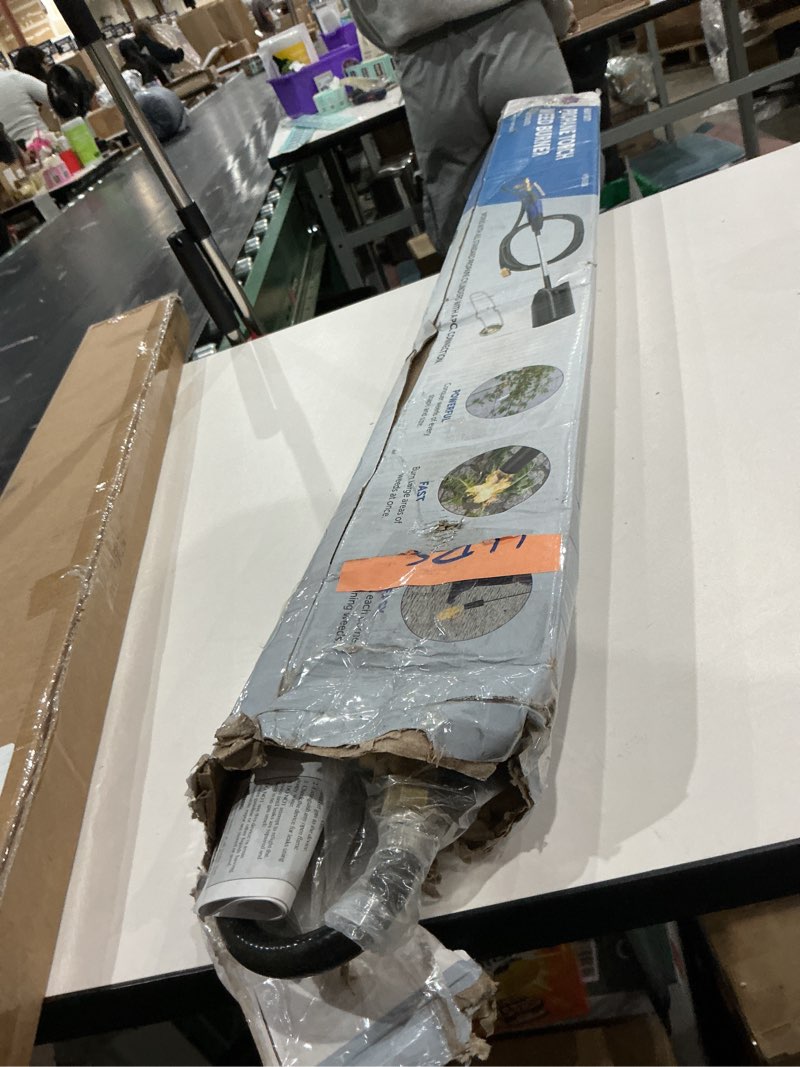 Flame King Propane Torch Kit Heavy Duty Weed Burner, 500,000 BTU with Flint Striker, with 10-ft Hose