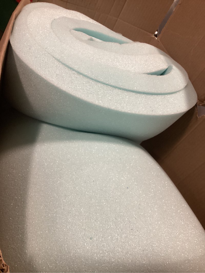 Condition photo showing Good Condition for LINENSPA Memory Foam Mattress Topper - 2 Inch Gel Infused Memory Foam - Plush Feel - Cooling and Pressure Relieving - CertiPUR Certified - Dorm Room Essentials - Queen Size Queen 2 Inch Topper Only