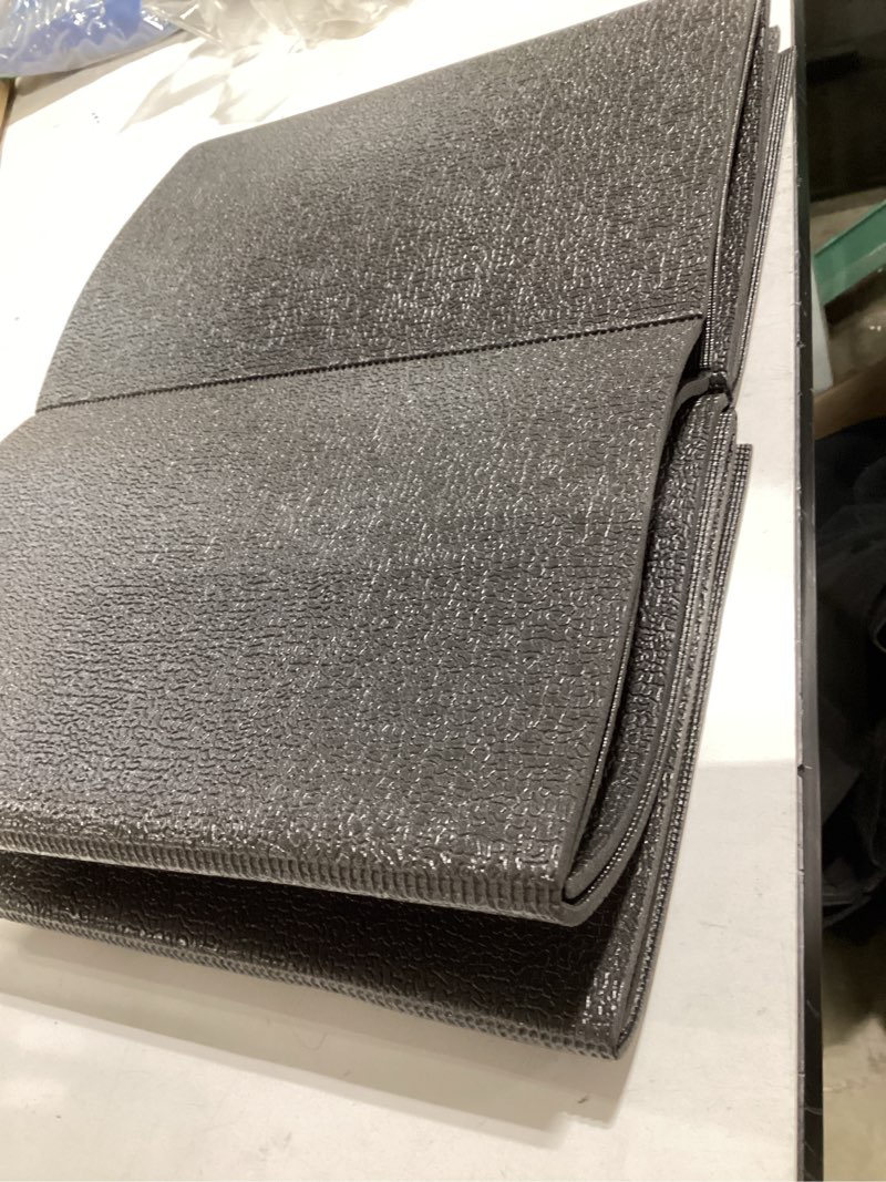 Condition photo showing Good Condition for stepwaver walking pad mat for carpet, treamill mat for hardwood floors, high density, 1/4 thickness, folable, floor protection for bike, elliptical, treadmill 55"l x 23.6"w x 0.2"th