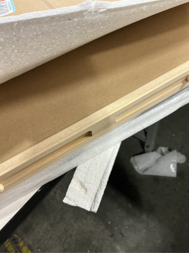 Condition photo showing New/Like New for Jigsaw Puzzle Board 1500 Pieces, 2-in-1 Tilting and Rotating Puzzle Board with Drawers and Cover, Wooden Portable Puzzle Board for Adults, Board Game Table for All Ages 1500 PCS