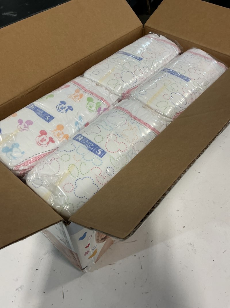 Condition photo showing New/Like New for (size:5)huggies size 5 diapers, snug & dry baby diapers, size 5 (27+ lbs), 84 count, packaging may vary size 5 84