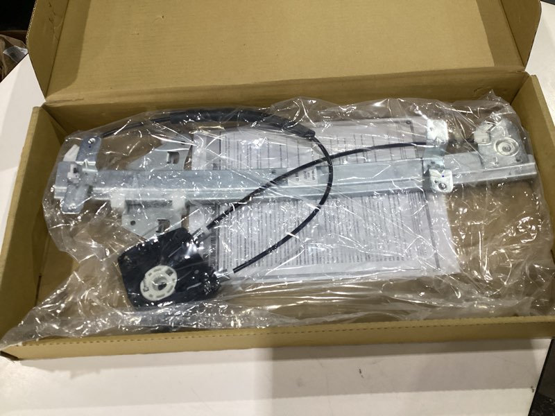 Condition photo showing As Is for *incomplete* Dorman 740-649 Front Driver Side Power Window Regulator (Regulator Only) Compatible with Select Dodge Models