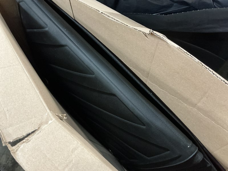 Condition photo showing As Is for powoq 5.7ft truck mat compatible with 2019-2026 dodge ram 1500 cargo mat tailgate liner tpe replacement for 2019-2026 dodge ram 1500 accessories (truck bed mat+tailgate mat)