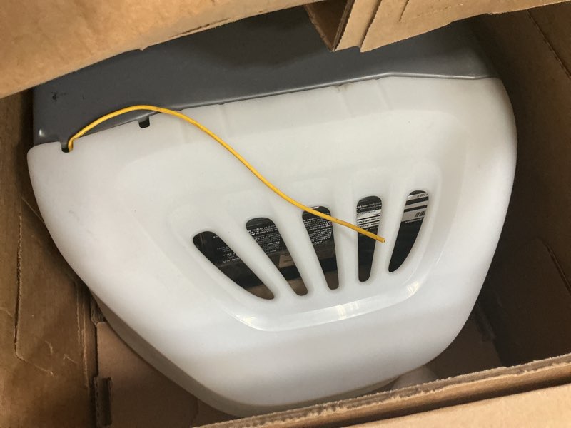 Condition photo showing As Is for Chamberlain C2405 MYQ Smart Garage Door Opener, Chain Drive, 1/2-HP Motor, Dual Light - Quantity 1 C2405 Garage Door Opener