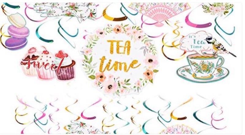 assorted celebration/decoration supplies (may include a variety of styles, colors, and themes)