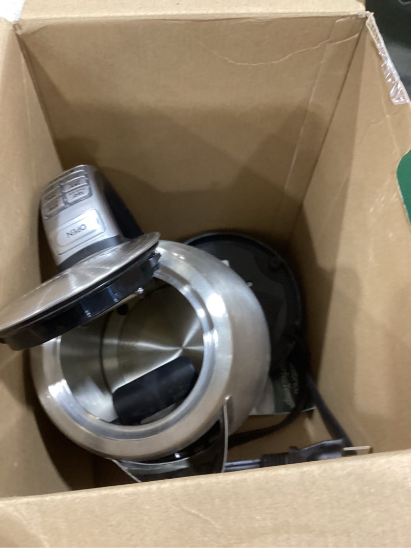 Condition photo showing As Is for Cuisinart PerfecTemp 1.7-Liter Electric Kettle, Cordless Electric Tea Kettle, 1500W for Fast Heat-Up, 6 Preset Temperatures, 30-Minute Keep Warm, Stay Cool Nonslip Handle, CPK-17P1 Stainless Steel PerfecTemp