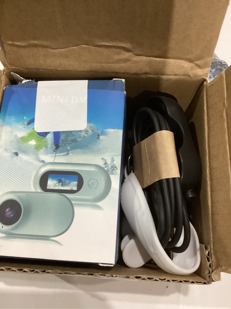 Condition photo showing As Is for Pet Camera Collar with Air Tracker Tag, 1080P HD Wireless Dog Neck Cam Compact Action Camera for iOS,32GB Storage, Fully Charged Before Use, No WiFi Needed?GPS Just for iOS?