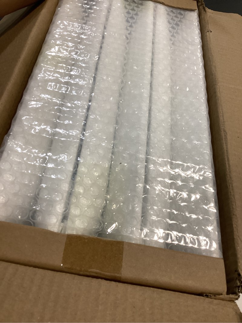 Condition photo showing Good Condition for 3d anti-collision wall padding for kids, white peel and stick headboard pack of 6 panels sized 7.8\" x 15.7\", self-adhesive panels for bedroom/living room upholstered wall 7.8 in (w) x 15.7 in (l)-6 pack white