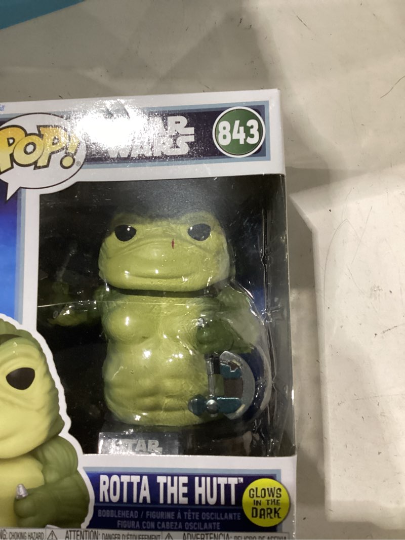 Condition photo showing New/Like New for funko pop! star wars: mandalorian & grogu | official merch - collectable vinyl figurine for shelf display - birthday gift idea for fans and collectors