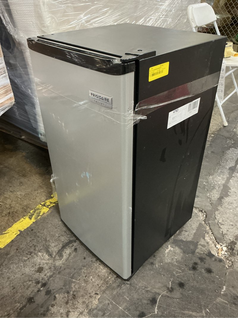 Condition photo showing As Is for 3.2 CU FT COMPACT FRIDGE-VCM STAINLESS DESIGN