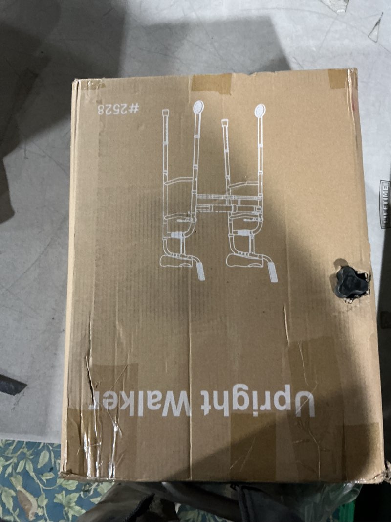 Condition photo showing Good Condition for Narrow Walker Folding Upright Walker - with Removable Armrests, 450LBS Heavy Duty, Width & Height Adjustable Narrow Walkers for Seniors, Disabled, Bariatric Large Standard