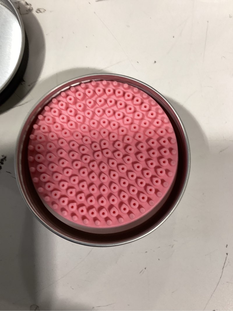 Condition photo showing New/Like New for ducare makeup brush cleaner shampoo soap solid brush cleaning mat removes cosmetic color brush cleaner pad for cleaning makeup sponges brushes cleanser
