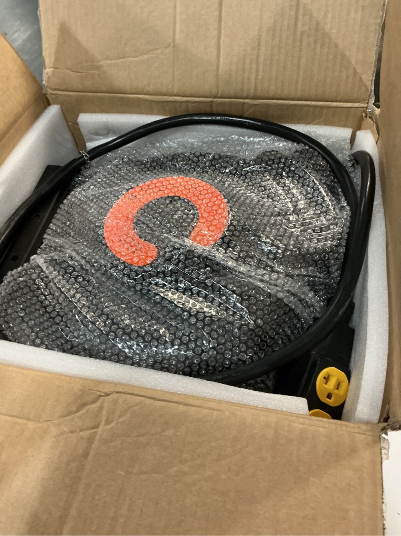 Condition photo showing Good Condition for DEWENWILS Retractable Extension Cord Reel, 40FT 10AWG/3C SJTW Heavy Duty Power Cord, 4 Grounded Outlets, 20 Amp Circuit Breaker, 2500W, 180° Swivel Bracket for Ceiling/Wall Mount, ETL Listed 10AWG/3C 40FT