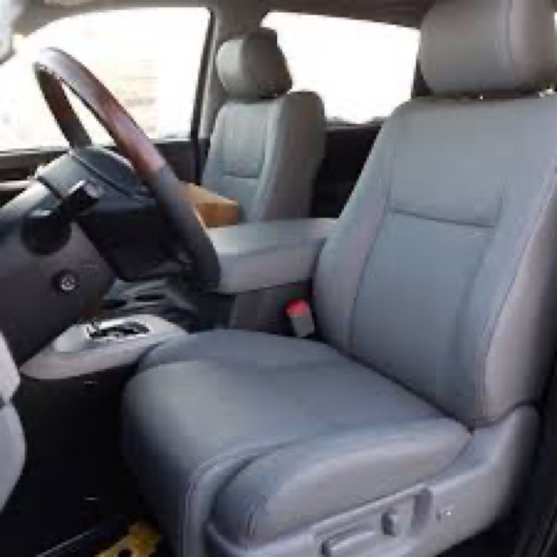 2007 - 2013 Toyota Tundra CREWMAX LIMITED / PLATINUM Katzkin Leather Upholstery Kit (2 row set)