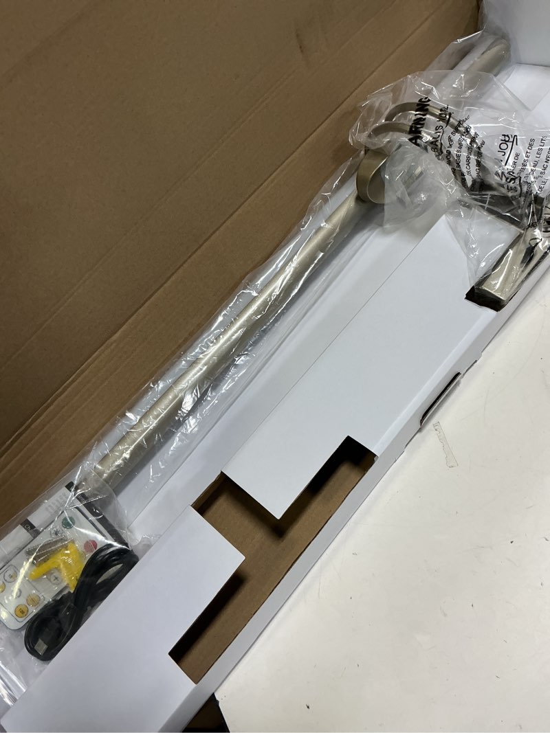 Condition photo showing Good Condition for 26" Wireless Picture Lights, Rechargeable Battery Art Display Light with Remote Control, Dimmable/Timer Off Dartboard Light, 3 Lighting Modes Full Metal Painting Display Lights (Nickel-1 Pack)