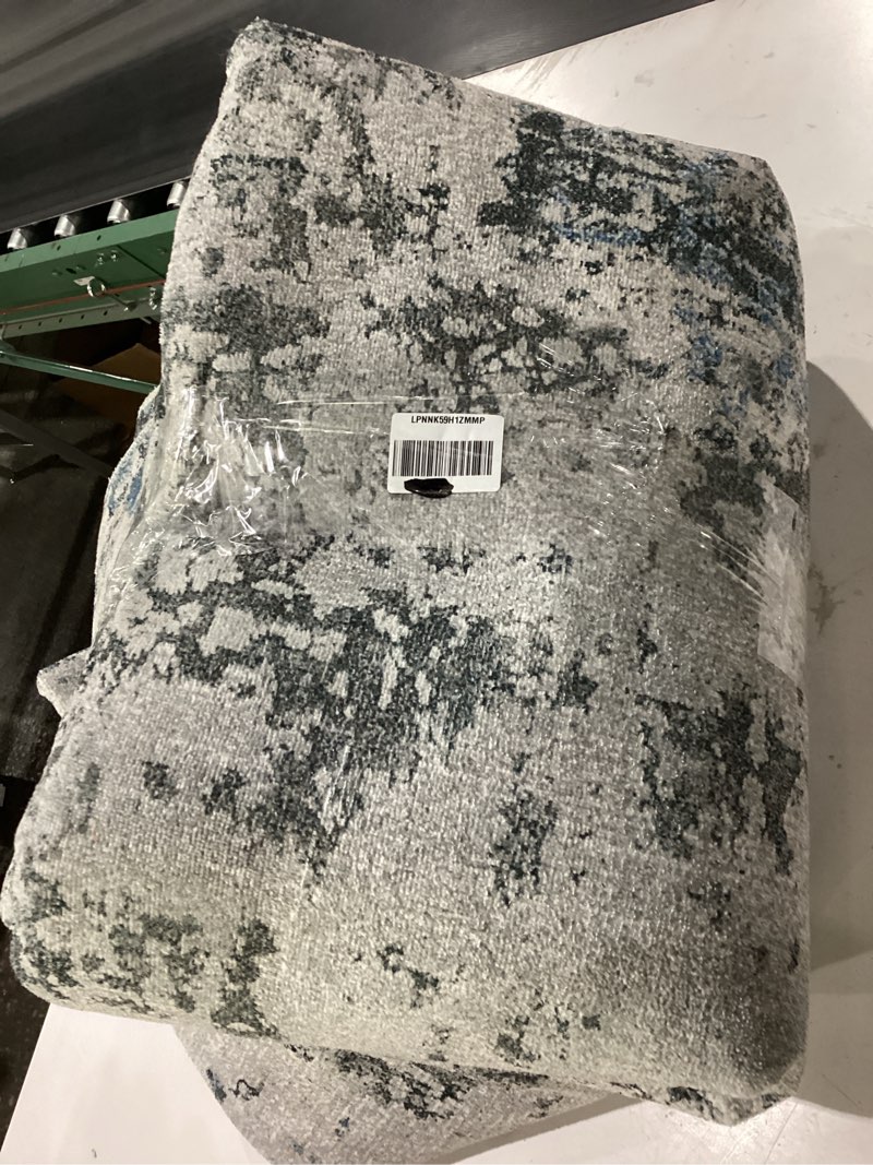 Condition photo showing Good Condition for nuloom dali abstract machine washable area rug, 9x12, grey