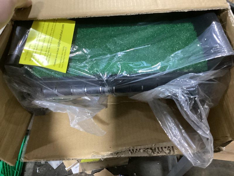 Condition photo showing New/Like New for PawStep 50894 Pet Ramp for Dogs & Cats – Foldable Portable Dog Ramp with Poly Grass Non-Slip Surface, Lightweight Travel Ramp for Cars, SUVs, Beds & Couches