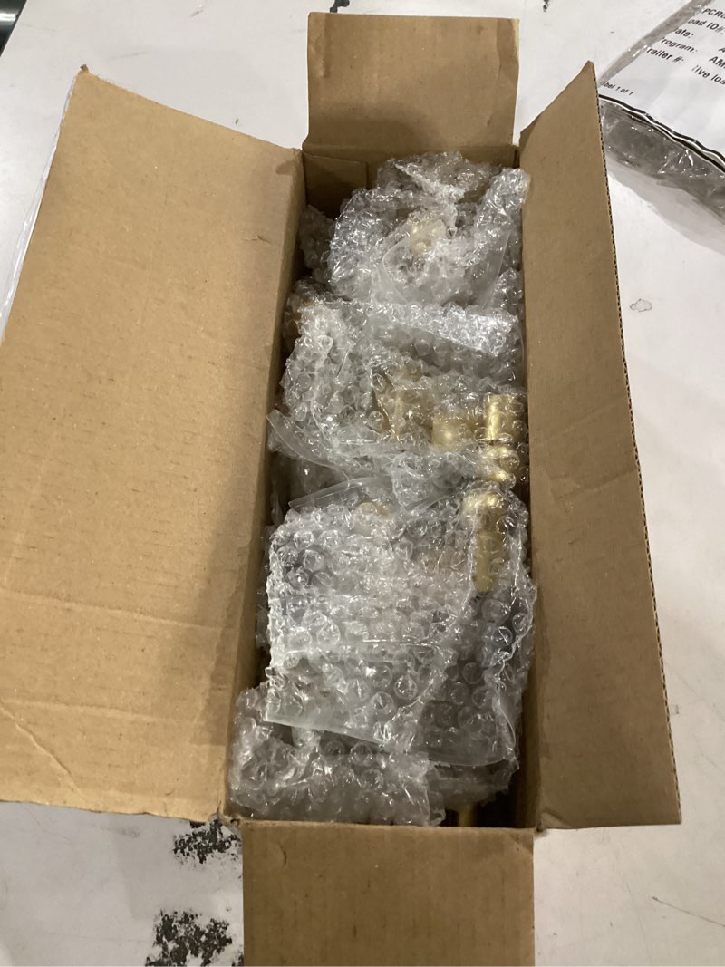 Condition photo showing New/Like New for magnetic curtain rods multi-use adjustable appliance metal doors magnetic rods, 9-16 inch, 1/2 inch diameter, 4 pack,gold