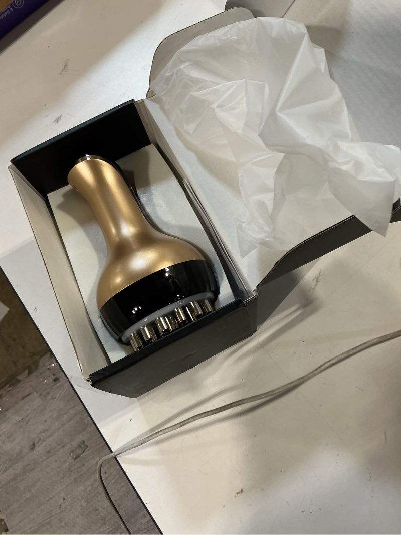 Condition photo showing Good Condition for lymphatic drainage massager & anti-cellulite massage tool, body sculpting device for legs, arms & stomach, supports smoother skin, with gentle warming & vibration (gilded)