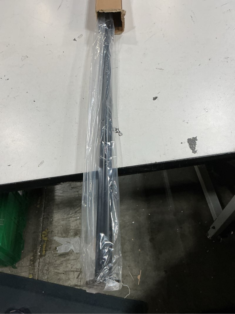 Condition photo showing Good Condition for ivilon tension curtain rod - spring tension rod for windows or shower, 54 to 90 inch. black 54" to 90" black