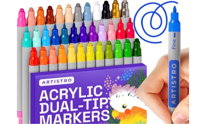 Metallic markers 24 pack
