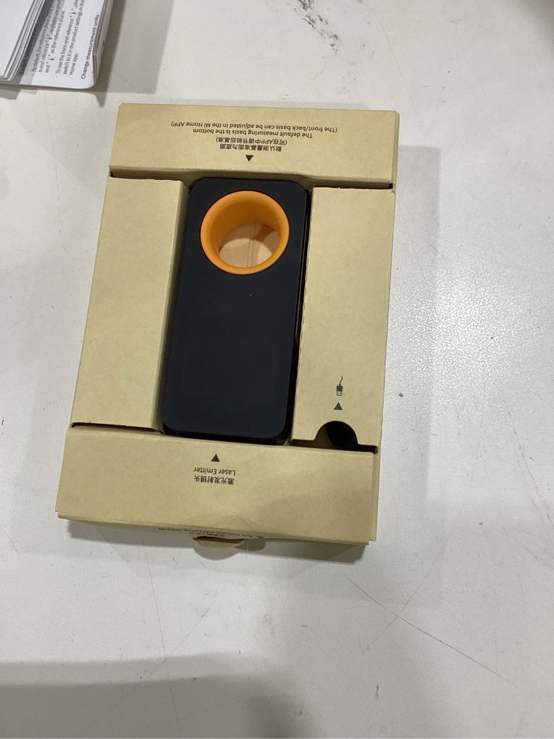 Condition photo showing Good Condition for HOTO Laser Measuring Tool, Pocket-Size 98Ft Digital Laser Tape Measure ±2mm Accuracy, USB-C Rechargeable, OLED Display, Ft/M/in Unit Conversion, Real-time Data Sync, Cool Gadgets for Men & Home Use