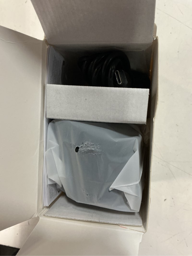 Condition photo showing Good Condition for aqara g100, 2k indoor/outdoor security camera, homekit secure video, 2-way audio, spotlight color/ir night vision, ai detection, 140° fov, wi-fi 6, supports homekit, alexa, google and ifttt, black