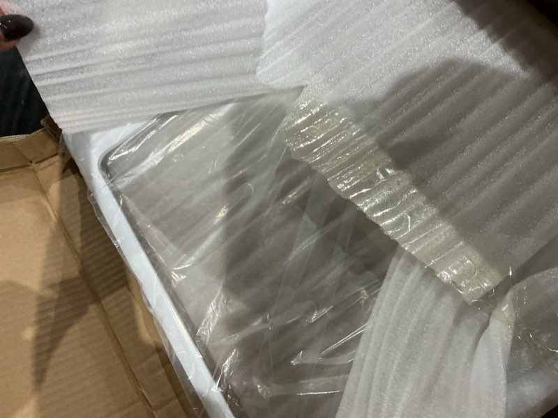 Condition photo showing Good Condition for da67-02417a upper refrigerator fresh food glass shelf compatible with samsung rh25h5611sr rs25h5111sg rs25j500dsg rs261mdbp rs261mdrs rs265tdrs rs25h5000sr rs263tdrs rs267tdrs etc refrigerator