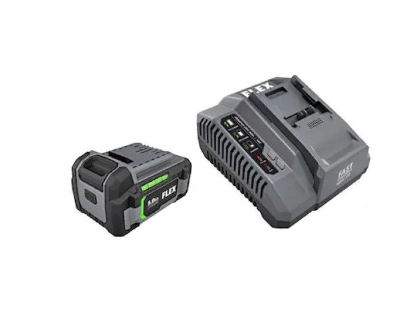 FLEX 24 -Volt 1 -Pack Lithium-ion ( 5 Ah Battery and Charger )