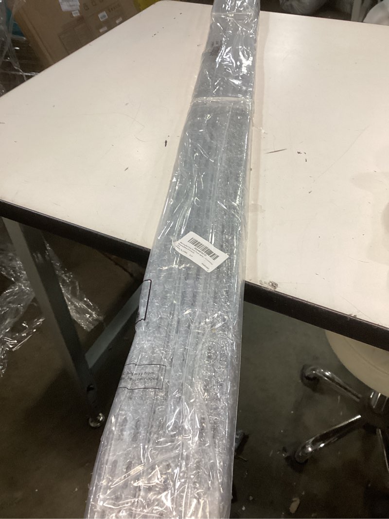 Condition photo showing Good Condition for 6 Pcs Dual Track Upright Wall Shelving System Heavy Duty Support System Twin Slot Shelf Rail Shelf Standards for Pantries Linen Closets Laundry Rooms(Silver,47.5 Inch) 47.5 Inch Silver