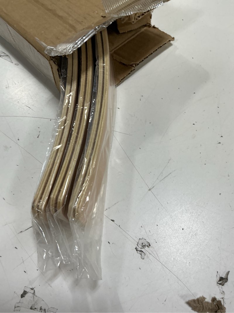 Condition photo showing Good Condition for gse games & sports expert set of 4 playing cards holders, wooden playing card racks, curved playing card trays for bridge, hand & foot, rummy, uno card games (17.5-inch) 17" card holders