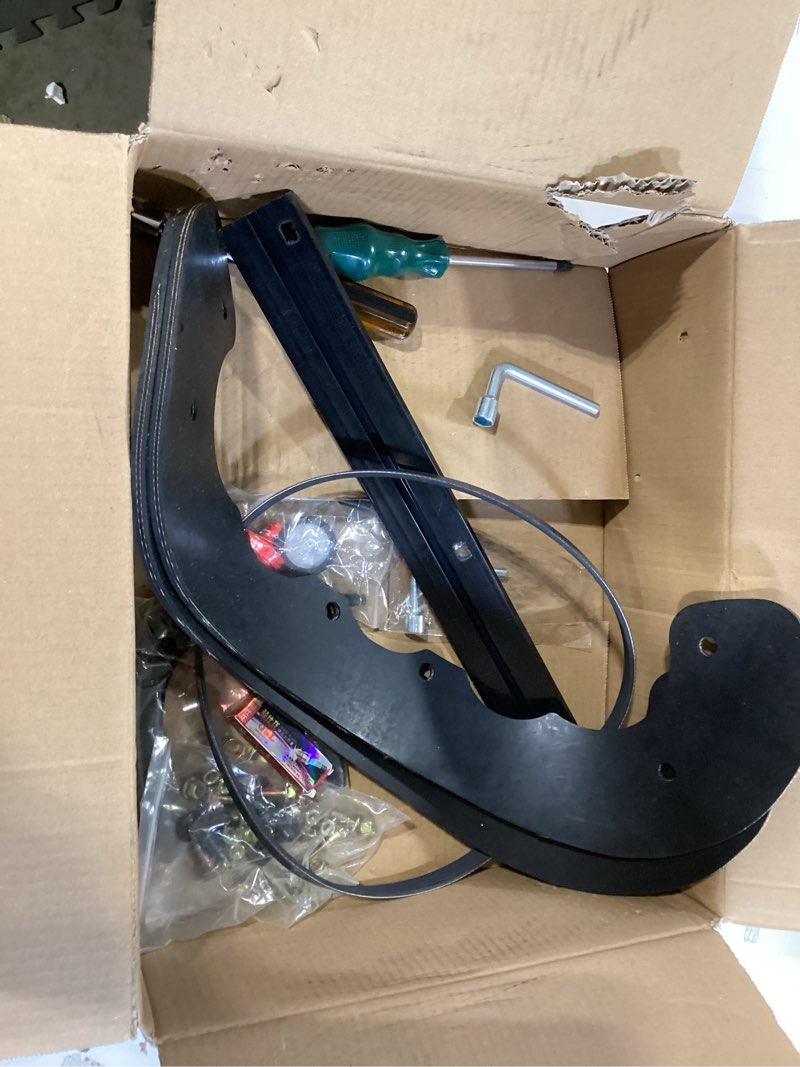 Condition photo showing As Is for gelaska 99-9313 snow blower paddles with 55-8760 scraper 95-6151 belt replaces 125-1128, 55-9250, 55-9251, 88-0771 for toro ccr2400, ccr 2450 gts, ccr2500, ccr3000, ccr3600, ccr 3650 gts snowthrowers 99-9313 paddle + 55-8760 scraper + 95-6151 belt