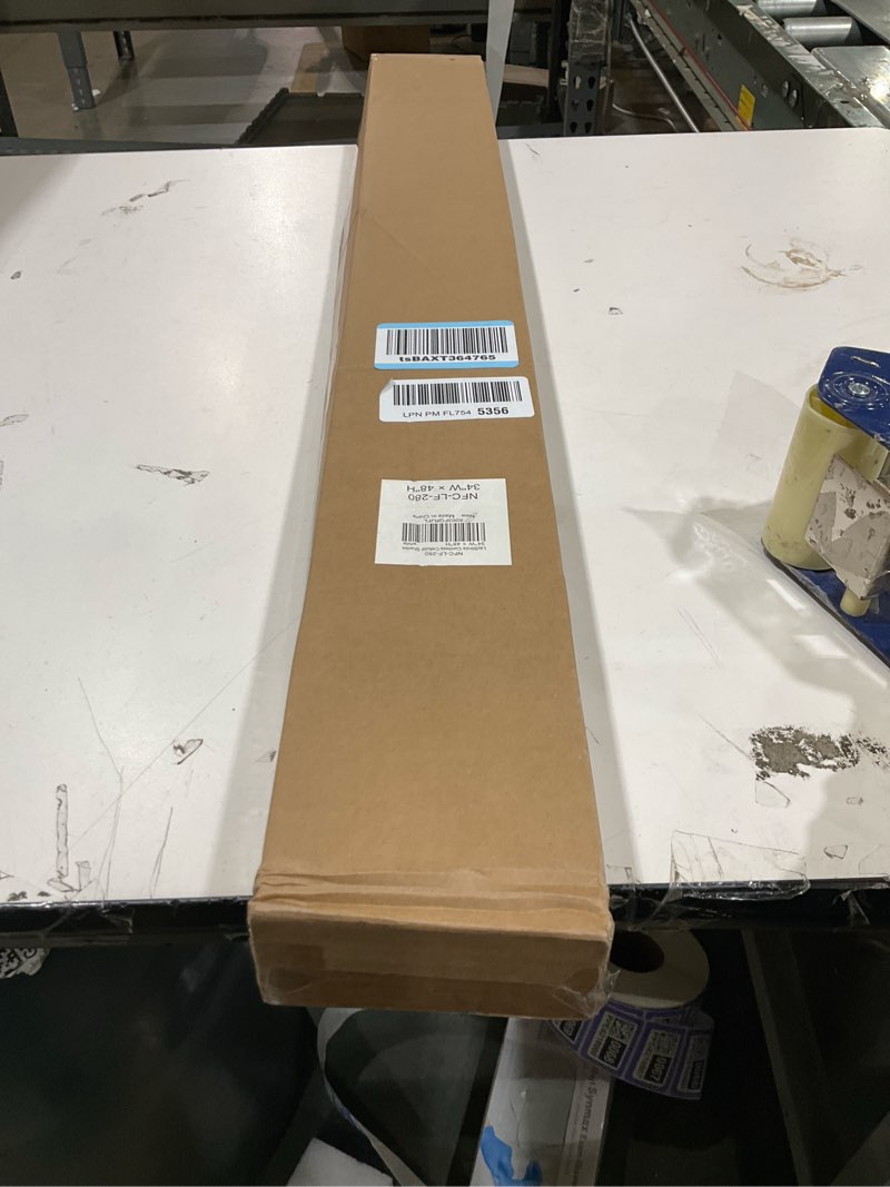Condition photo showing Good Condition for lazblinds cordless cellular shades, no tools no drill light filtering honeycomb shades pleated blinds for windows, 34'' w x 48'' h, white light filtering-white 34'' w x 48'' h