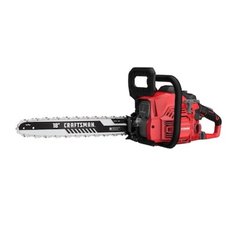 craftsman s1800 42-cc 2-cycle 18-in gas chainsaw