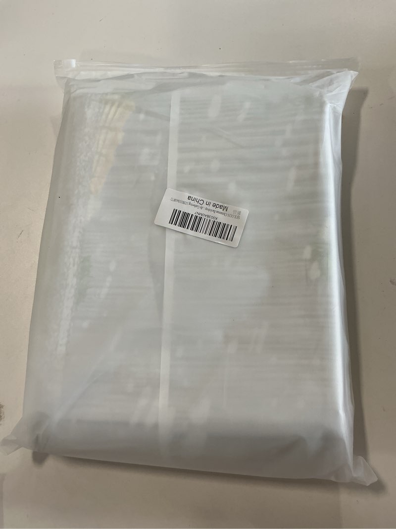 Condition photo showing New/Like New for SJOLOON Christmas Backdrop White Wood Floor with Snowflake Backdrop Xmas Tree Gifts Background for Christmas Party Decoration Family Gathering 12392(10x10FT)